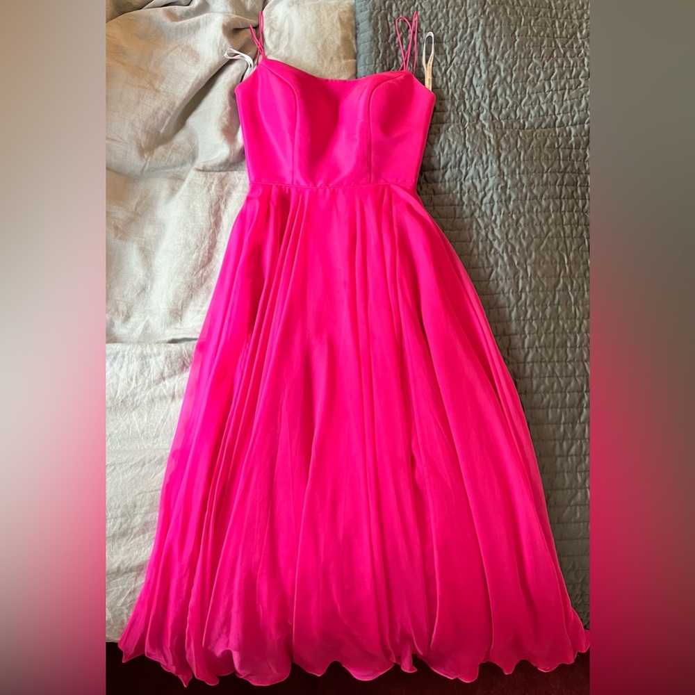 Sherri Hill gorgeous long pink dress size 4